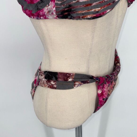 Vintage 3-Piece Dalila Indonesian Skirt & Bikini‎ Set Beachwear Hippy Boho Small - Picture 8 of 15